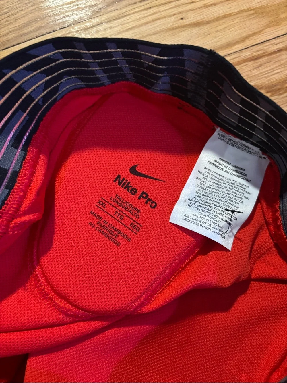 Nike Pro Jordan Hyperstrong 5-Pad Basketball TIGHTS Red  men’s sz XXL NEW NO TAG